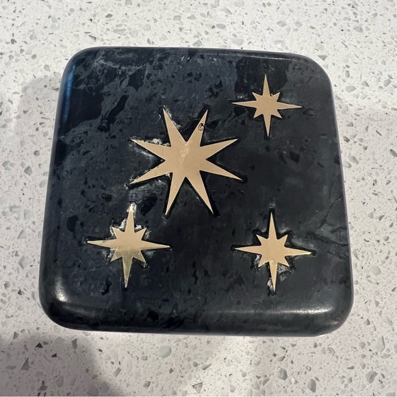 Catherine Martin for Anthropologie Starry Night Marble Trinket Box - Picture 6 of 8